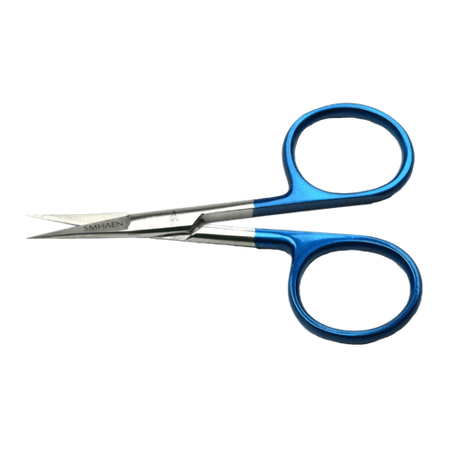 Hareline Dubbin Smhaen Tungsten Carbide 4" Straight Scissors