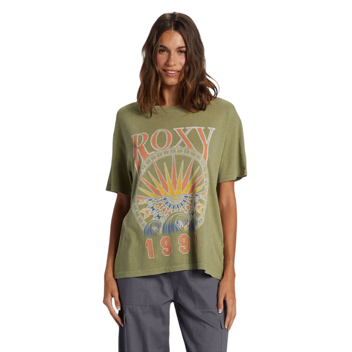 Roxy Surfs Up Tee Shirt Roxy Surfs Up Tee Shirt