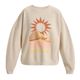 Roxy Lineup Oversized Sweatshirt - Women's Parchment