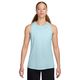 Nike Dri-FIT Training Tank Top - Women's Glacier Blue / Pure / Heather