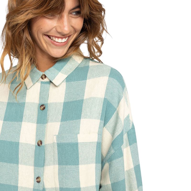 Roxy-Lets-Get-Away-Long-Sleeve-Shirt---Women-s-Mineral-Blue-Be-Bold-Plaid