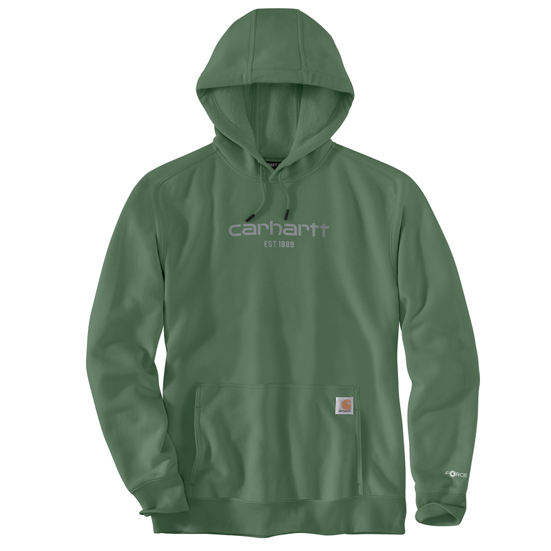 Carhartt-Force-Relaxed-Fit-Lightweight-Logo-Graphic-Sweatshirt---Men-s-Frosted-Balsam