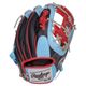 RAWLIN GLOVE HEART OF THE HIDE 205-2CB Columbia Blue / Black