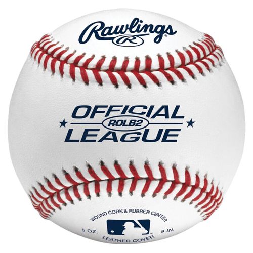 Rawlings 12 and Under Official League Game Play Baseball (2 Pack)