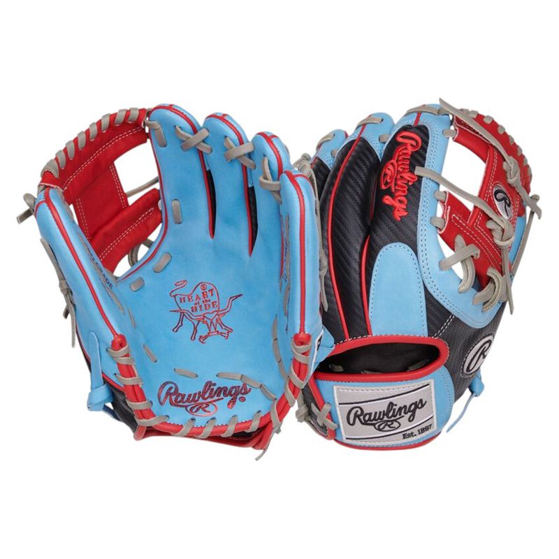 RAWLIN-GLOVE-HEART-OF-THE-HIDE-205-2CB-Columbia-Blue---Black