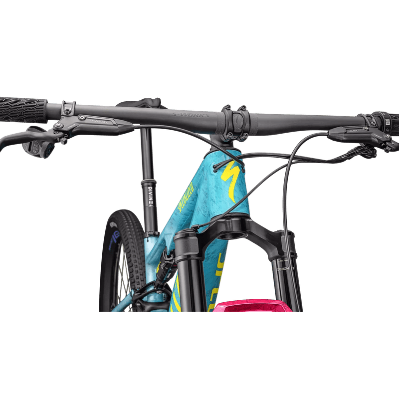 Specialized-Epic-8-Pro-Bike---2025-Gloss-Lagoon-Blue---Liquid-Metal---Yellow