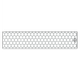 Whitewater Archery White Filled Honeycomb Reflective Arrow Wrap White Reflective