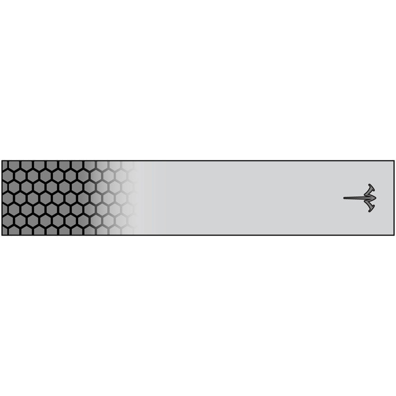 Whitewater-Archery-Reflective-Gray-Fade-Honeycomb-Arrow-Wraps-Gray