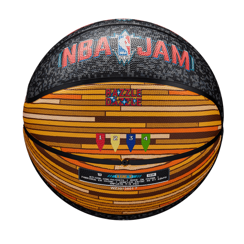 Wilson-Nba-Jam-Outdoor-Basketball-Black---Brown---Red