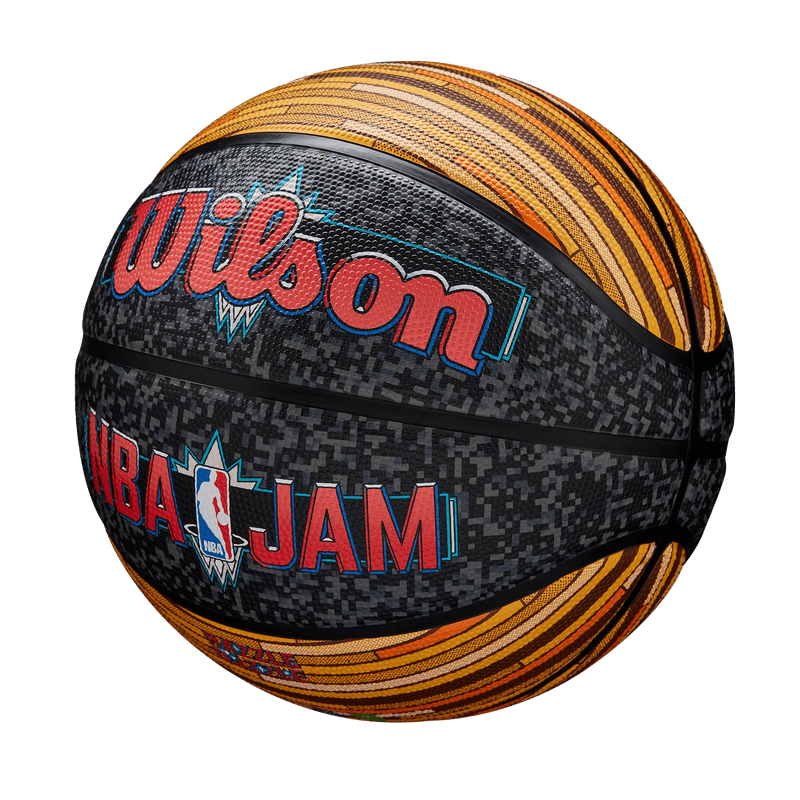 Wilson-Nba-Jam-Outdoor-Basketball-Black---Brown---Red