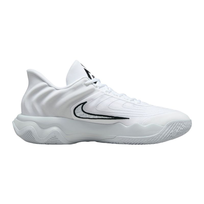 Nike Giannis Immortality 4 Basketball Shoe - Men's White / Black / Pure Platinum