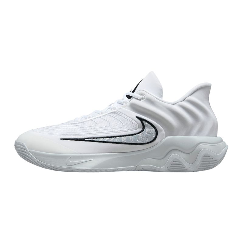 Nike Giannis Immortality 4 Basketball Shoe - Men's White / Black / Pure Platinum