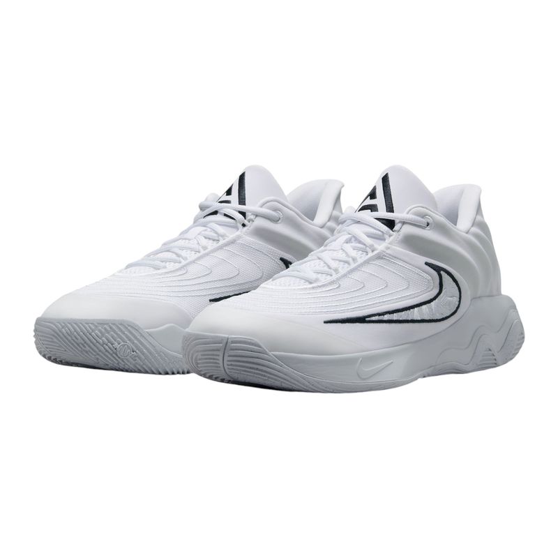 Nike Giannis Immortality 4 Basketball Shoe - Men's White / Black / Pure Platinum