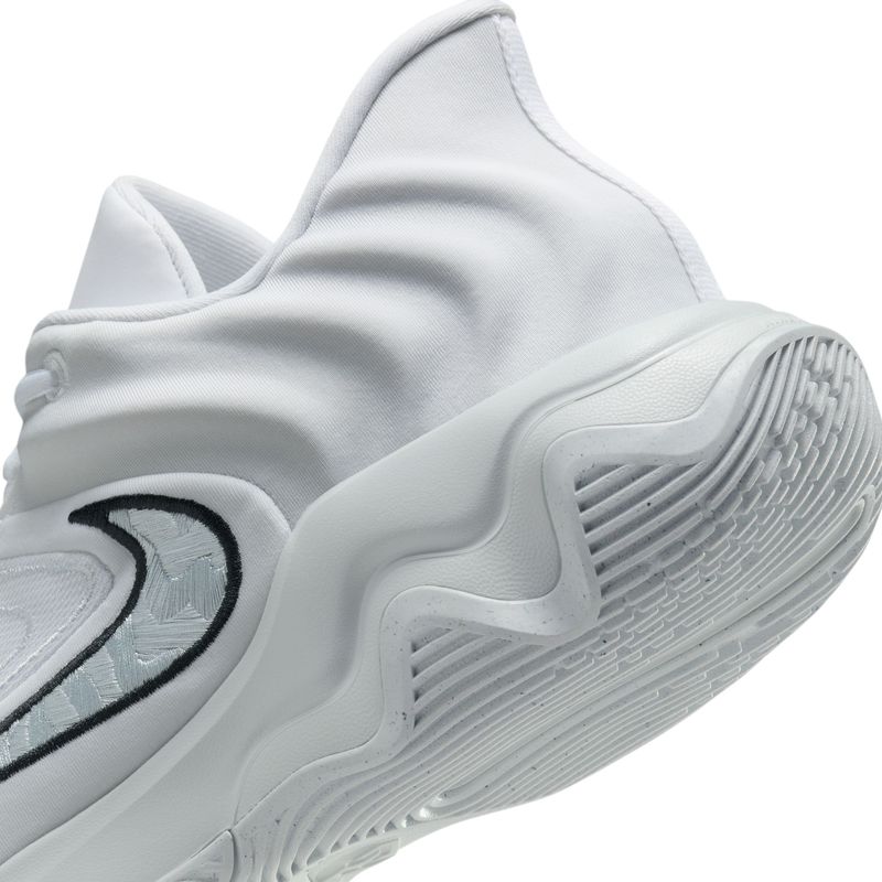 Nike Giannis Immortality 4 Basketball Shoe - Men's White / Black / Pure Platinum