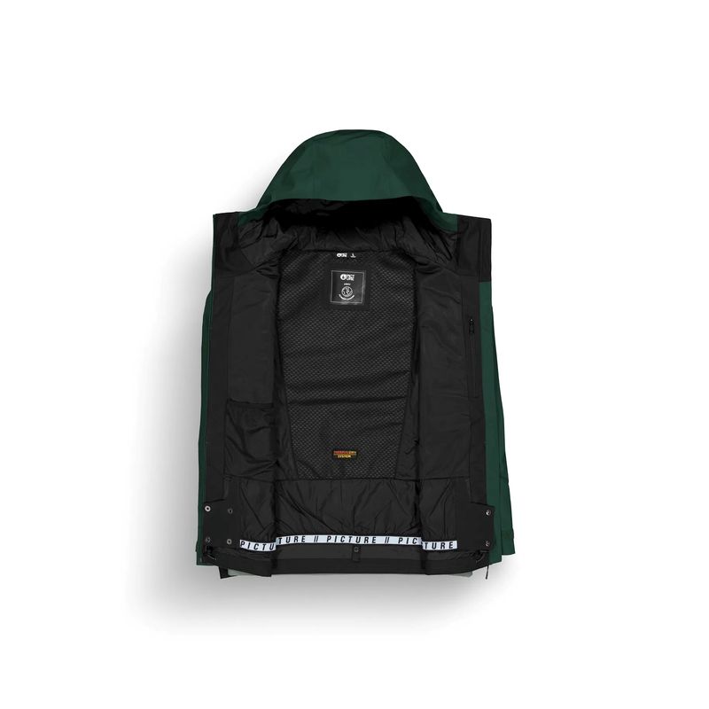 Picture-Object-Snow-Jacket---Men-s-Ponderosa-Pine-Golden-Laurel-Wreath