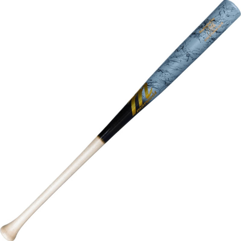 Marucci-Lindy-12-Maple-Wood-Pro-Model-Baseball-Bat-Tar-Fade---Rock-Marble