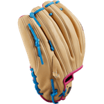 Wilson-Glove-A2000-Gotm-August-2024-Blonde---Sky-Blue---Pink