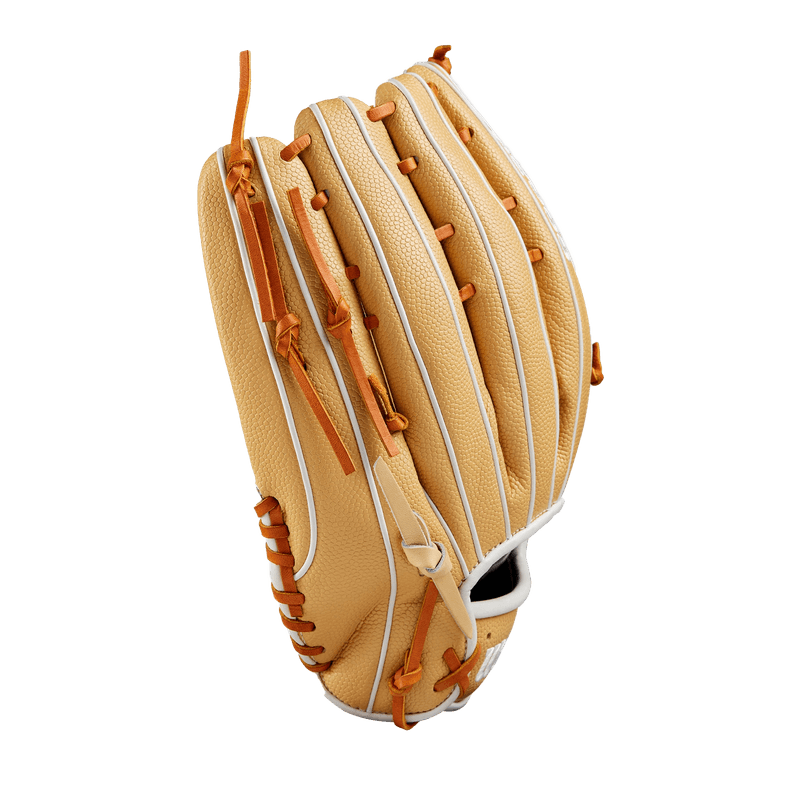 Wilson-Steven-Kwan-A2000-SK38-GM-Outfield-Baseball-Glove-Fall-2024-Blonde---Blonde-SuperSkin---Saddle-Tan---White