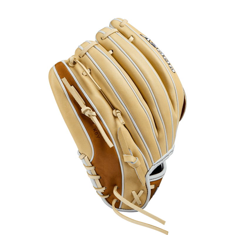 Wilson-A2000-Fastpitch-Infield-Glove-Blonde---Saddle-Tan---White