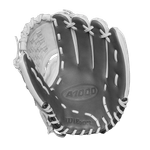 Wilson-A1000-P12-Pitcher’s-Fastpitch-Softball-Glove-Steeled-Grey---White---Black