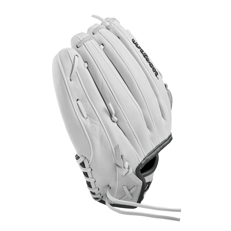 Wilson-A1000-P12-Pitcher’s-Fastpitch-Softball-Glove-Steeled-Grey---White---Black