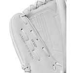 Wilson-A1000-V125-12.5”-Outfield-Fastpitch-Softball-Glove-Fall-2024-White---Silver