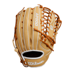 Wilson-Steven-Kwan-A2000-SK38-GM-Outfield-Baseball-Glove-Fall-2024-Blonde---Blonde-SuperSkin---Saddle-Tan---White