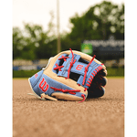 Wilson-A2000-SC1975-Infield-Baseball-Glove-Fall-2024-Blonde---Sky-Blue---Red