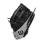 Wilson-A1000-1750-12.5”-Outfield-Baseball-Glove-Fall-2024-Black---Grey---White