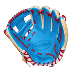 Wilson-A2000-SC1975-Infield-Baseball-Glove-Fall-2024-Blonde---Sky-Blue---Red