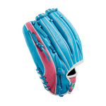 Wilson-A2000®-1785-11.75”-Infield-Baseball-Glove-Fall-2024-Tropical-Blue---Flamingo-Pink---Bright-Green