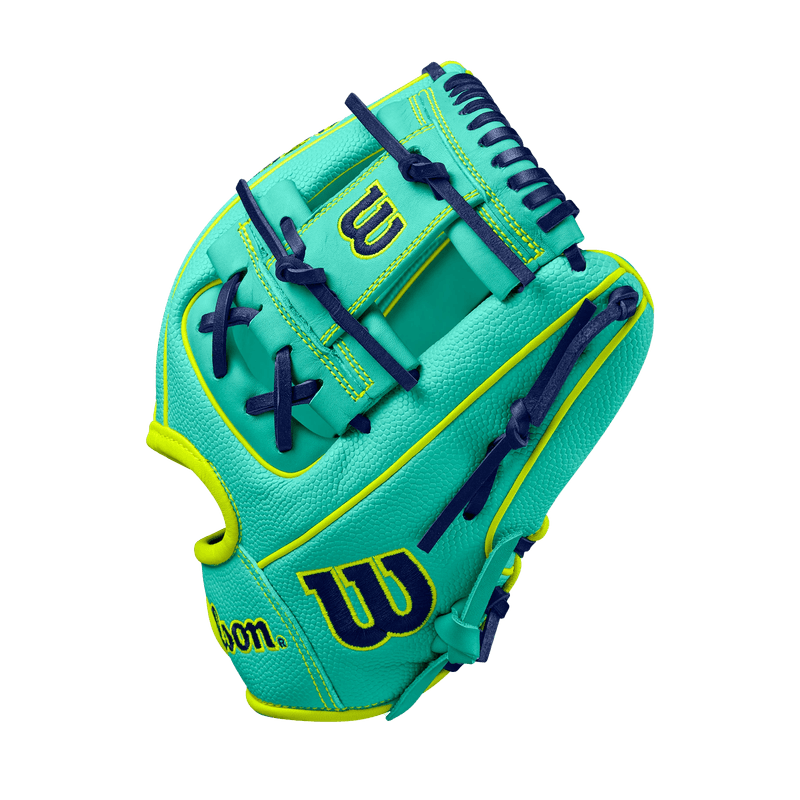 Wilson-Fall-2024-A2000-DP15SS-Infield-Baseball-Glove-Seafoam---Seafoam-SuperSkin---Optic-Yellow