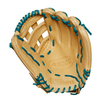 Wilson-A1000-Dw5-12--Infield-Baseball-Glove-Blonde---Teal---Orange