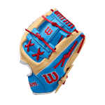 Wilson-A2000-SC1975-Infield-Baseball-Glove-Fall-2024-Blonde---Sky-Blue---Red