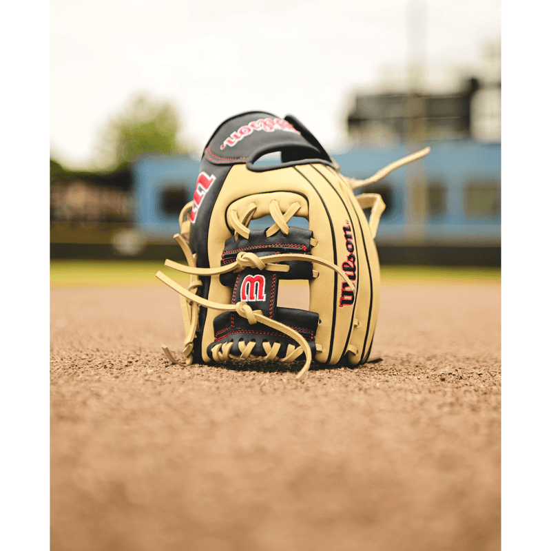 Wilson-A1000-PF11-Glove-2024-Blonde---Navy---Red