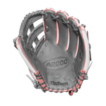 Wilson-A2000-FP50SS-Outfield-Fastpitch-Glove-Fall-2024-Grey---White-SuperSkin---Sky-Blue