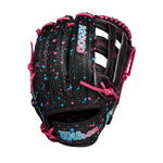 Wilson-Elly-De-La-Cruz-A2000-EDLC44-GM-Infield-Baseball-Glove-Fall-2024-Black---Splatter-SuperSkin---Pink