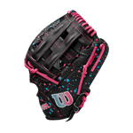 Wilson-Elly-De-La-Cruz-A2000-EDLC44-GM-Infield-Baseball-Glove-Fall-2024-Black---Splatter-SuperSkin---Pink