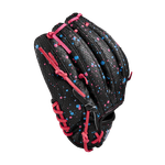 Wilson-Elly-De-La-Cruz-A2000-EDLC44-GM-Infield-Baseball-Glove-Fall-2024-Black---Splatter-SuperSkin---Pink