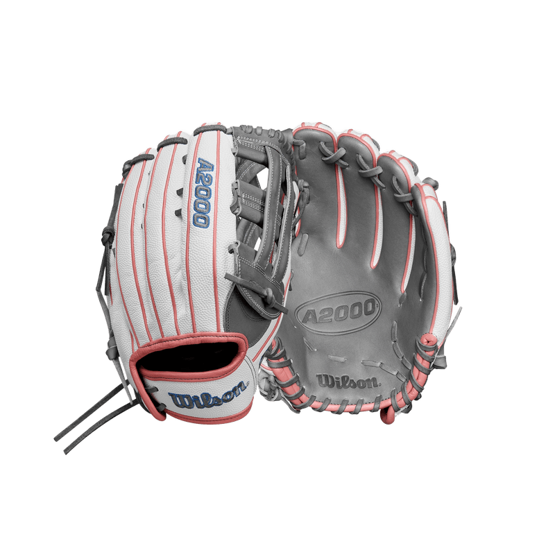 Wilson-A2000-FP50SS-Outfield-Fastpitch-Glove-Fall-2024-Grey---White-SuperSkin---Sky-Blue