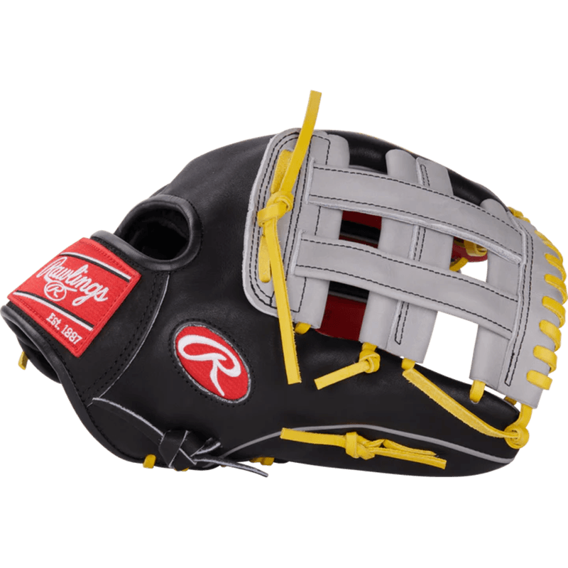 Rawlings-Sporting-Goods-Heart-Of-Hide-RGGC-Glove-August-2024-Black---Red---Grey---Yellow