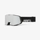 100% Snowcraft Goggle Essential Black / Hiper Silver Mirror + Hiper Turquoise Mirror