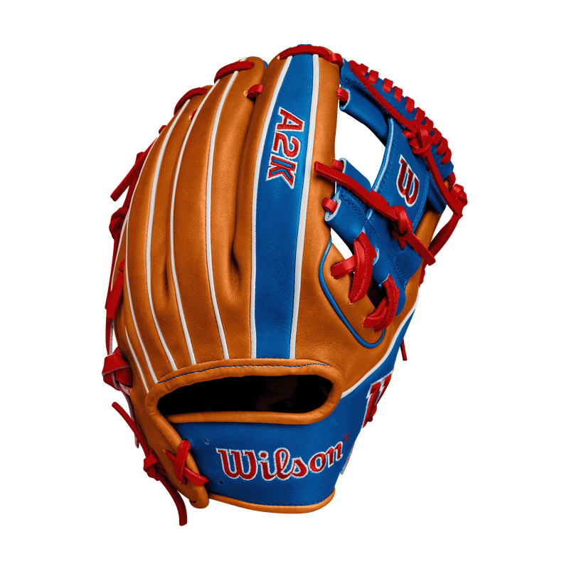 Wilson-Mookie-Betts-A2k-1786-Infield-Baseball-Glove-Fall-2024-Saddle-Tan---Royal---Red---White