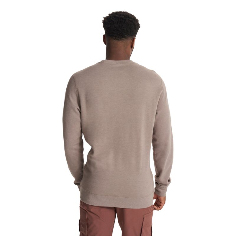 Vuori-Jeffreys-Pullover-Shirt---Men-s-Walnut-Heather
