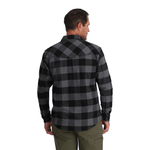 Simms Gallatin Flannel Fishing Shirt - Men's Slate Buffalo Check