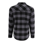 Simms Gallatin Flannel Fishing Shirt - Men's Slate Buffalo Check