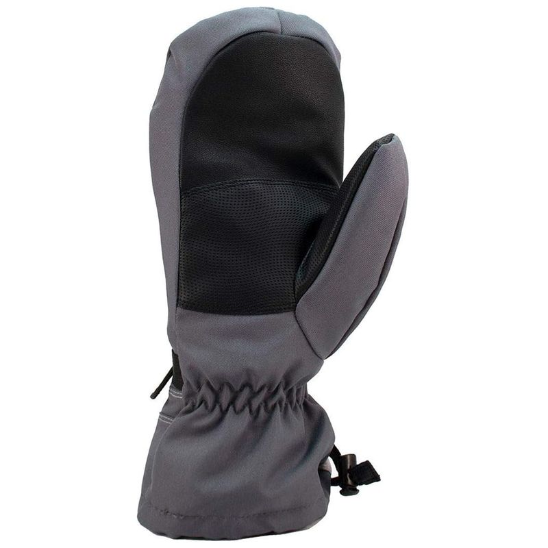 Gordini-Ultra-Drimax-Gauntlet-Mitten---Youth-Dark-Grey---Deep-Pink