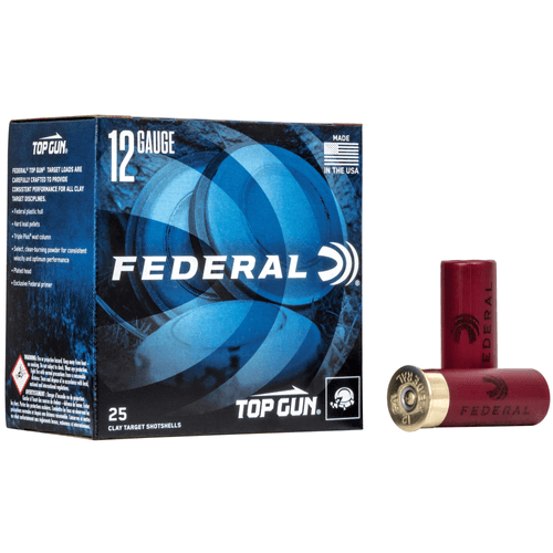 Federal Top Gun HV 12 Gauge 8 Shot 2.75in Ammunition 25 Rounds