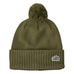 Patagonia Powder Town Beanie - Women's Line Logo Ridge Patch / Wyoming Green