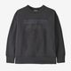 Patagonia Crew Sweatshirt - Kids' P-6 Outline / Ink Black
